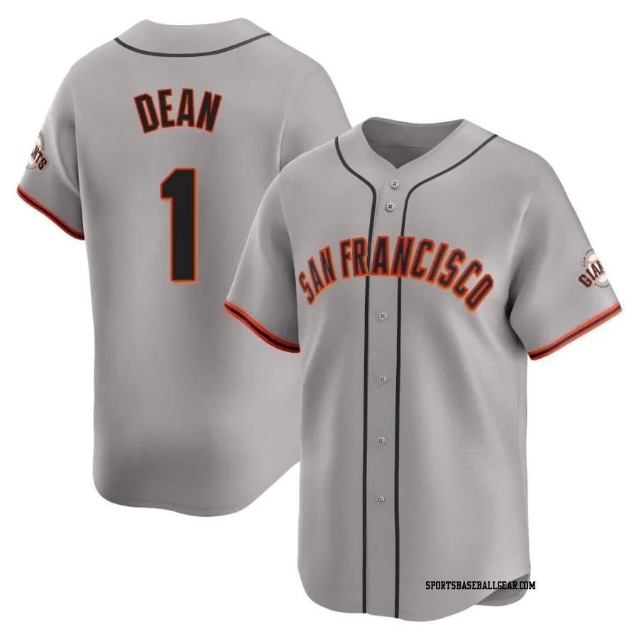 Austin Dean Youth San Francisco Giants Gray Limited Away Jersey