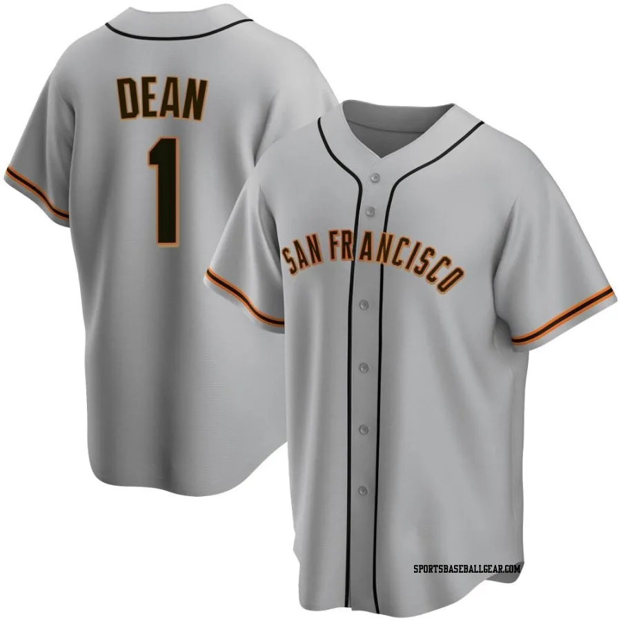 Austin Dean Youth San Francisco Giants Gray Replica Road Jersey