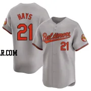 Austin Hays Men's Baltimore Orioles Gray Limited Road Jersey