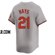 Austin Hays Men's Baltimore Orioles Gray Limited Road Jersey