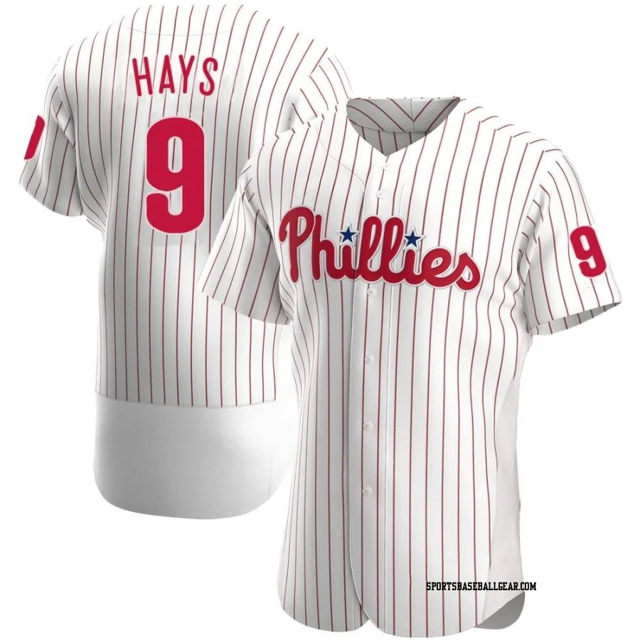 Austin Hays Men's Philadelphia Phillies White Authentic Home Jersey