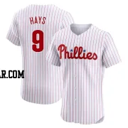 Austin Hays Men's Philadelphia Phillies White Elite Home Jersey