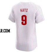 Austin Hays Men's Philadelphia Phillies White Elite Home Jersey