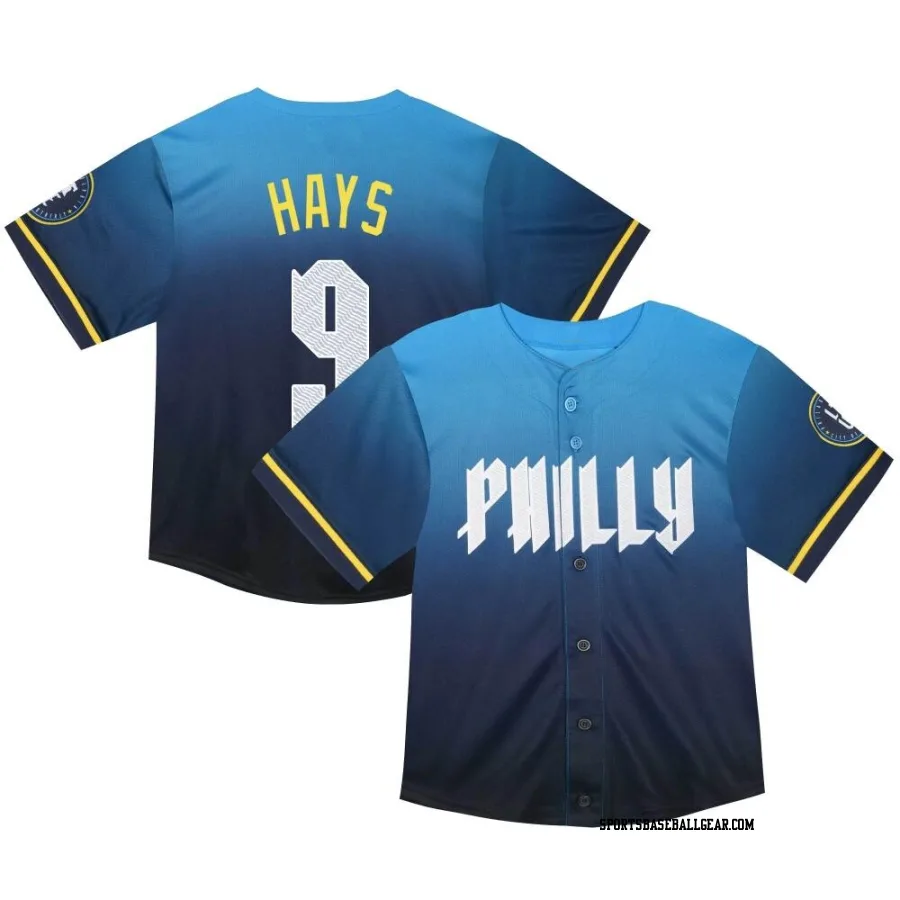 Austin Hays Toddler Philadelphia Phillies Blue Limited 2024 City Connect Jersey