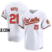 Austin Hays Youth Baltimore Orioles White Limited Home Jersey