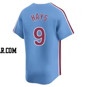 Austin Hays Youth Philadelphia Phillies Light Blue Limited Alternate Jersey