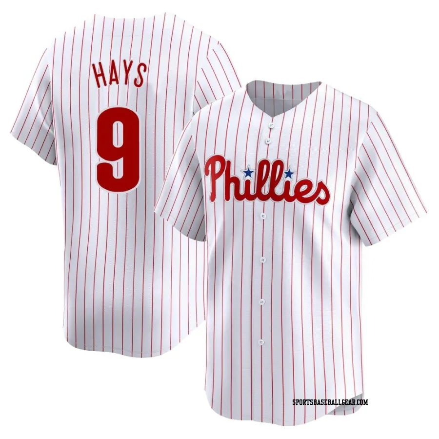 Austin Hays Youth Philadelphia Phillies White Limited Home Jersey