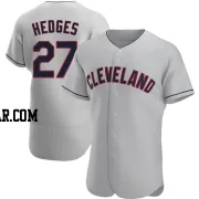 Austin Hedges Men's Cleveland Guardians Gray Authentic Road Jersey