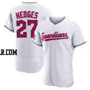 Austin Hedges Men's Cleveland Guardians White Authentic Home Jersey