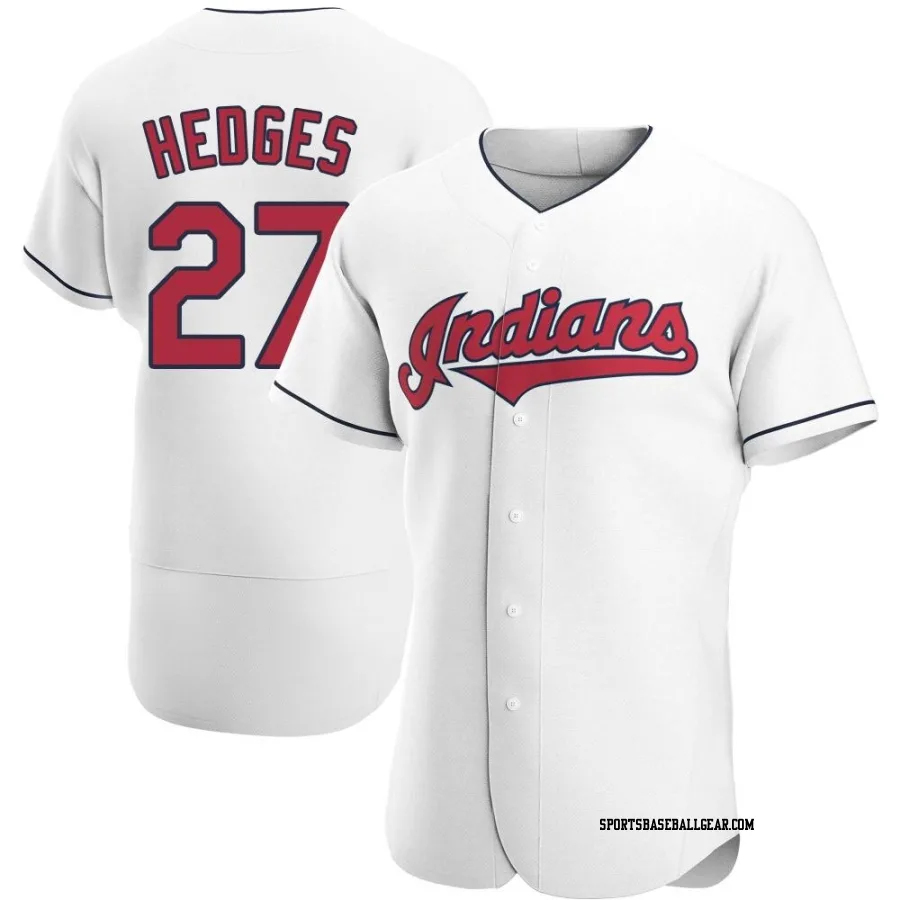 Austin Hedges Men's Cleveland Guardians White Authentic Home Jersey