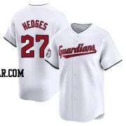 Austin Hedges Men's Cleveland Guardians White Limited Home Jersey