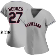 Austin Hedges Women's Cleveland Guardians Gray Authentic Road Jersey