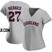 Austin Hedges Women's Cleveland Guardians Gray Authentic Road Jersey