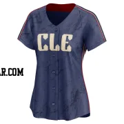 Austin Hedges Women's Cleveland Guardians Navy Limited 2024 City Connect Jersey