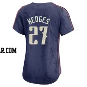 Austin Hedges Women's Cleveland Guardians Navy Limited 2024 City Connect Jersey