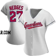 Austin Hedges Women's Cleveland Guardians White Authentic Home Jersey