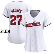 Austin Hedges Women's Cleveland Guardians White Limited Home Jersey