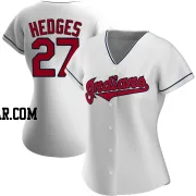 Austin Hedges Women's Cleveland Guardians White Replica Home Jersey