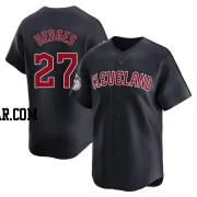 Austin Hedges Youth Cleveland Guardians Navy Limited Alternate Jersey