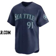 Austin Kitchen Men's Seattle Mariners Navy Limited Road Jersey