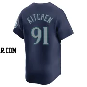 Austin Kitchen Men's Seattle Mariners Navy Limited Road Jersey