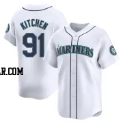 Austin Kitchen Men's Seattle Mariners White Limited Home Jersey