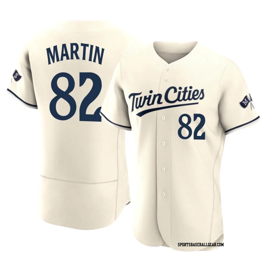 Austin Martin Men's Minnesota Twins Cream Authentic Alternate 2023 Jersey