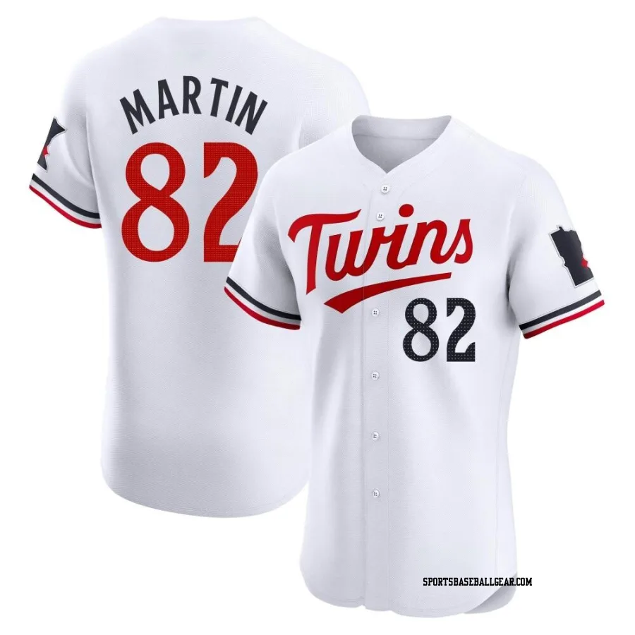 Austin Martin Men's Minnesota Twins White Elite Home Jersey