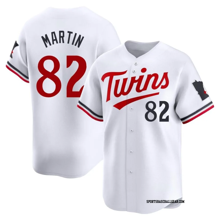 Austin Martin Men's Minnesota Twins White Limited Home Jersey