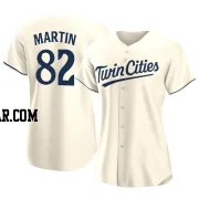 Austin Martin Women's Minnesota Twins Cream Authentic Alternate Jersey