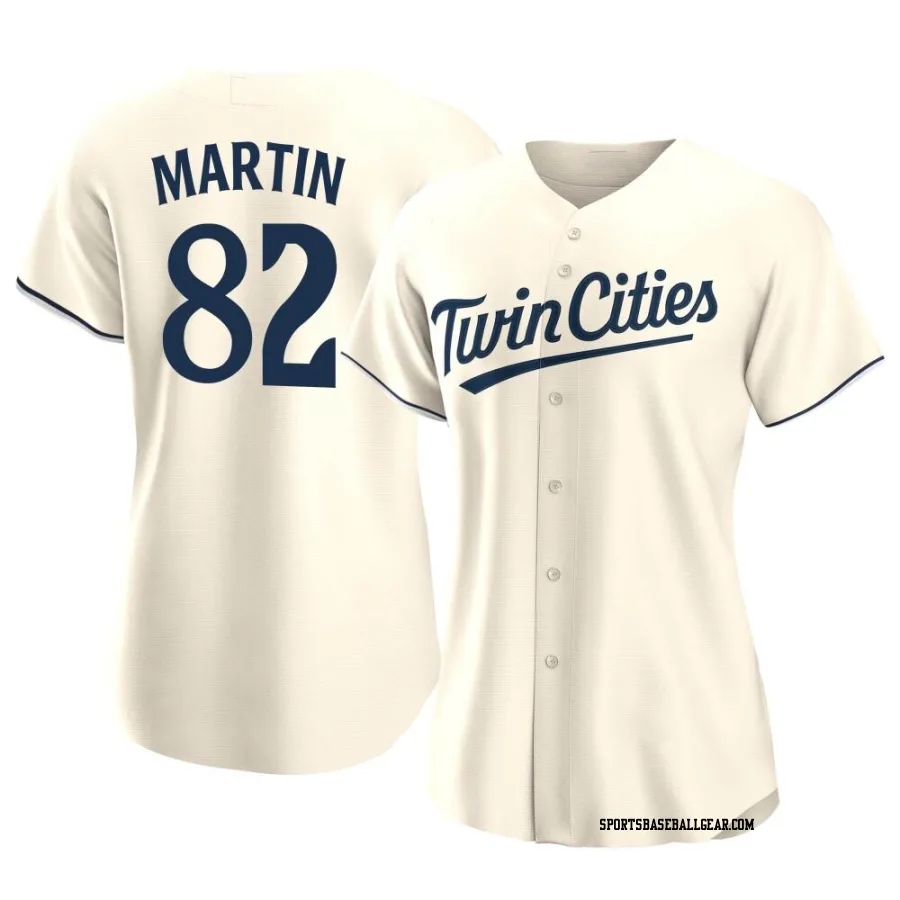 Austin Martin Women's Minnesota Twins Cream Authentic Alternate Jersey