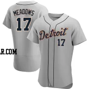 Austin Meadows Men's Detroit Tigers Gray Authentic Road Jersey