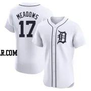 Austin Meadows Men's Detroit Tigers White Elite Home Jersey