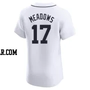 Austin Meadows Men's Detroit Tigers White Elite Home Jersey