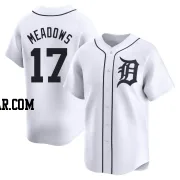 Austin Meadows Men's Detroit Tigers White Limited Home Jersey