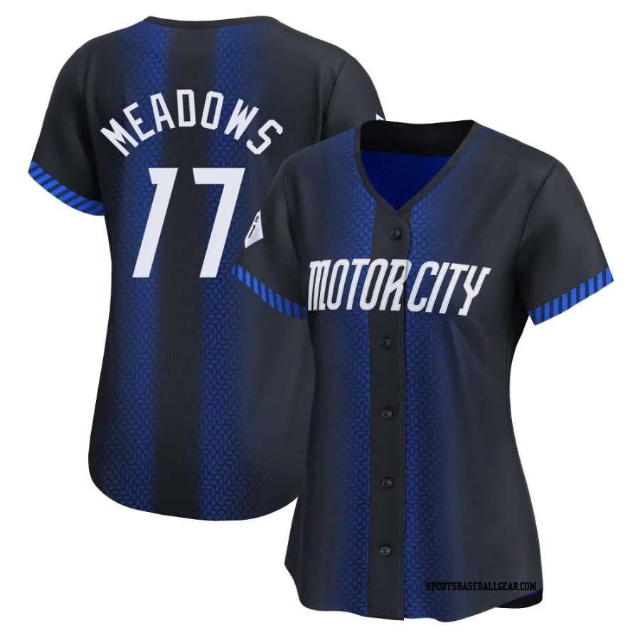 Austin Meadows Women's Detroit Tigers Blue Limited 2024 City Connect Jersey