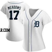 Austin Meadows Women's Detroit Tigers White Authentic Home Jersey