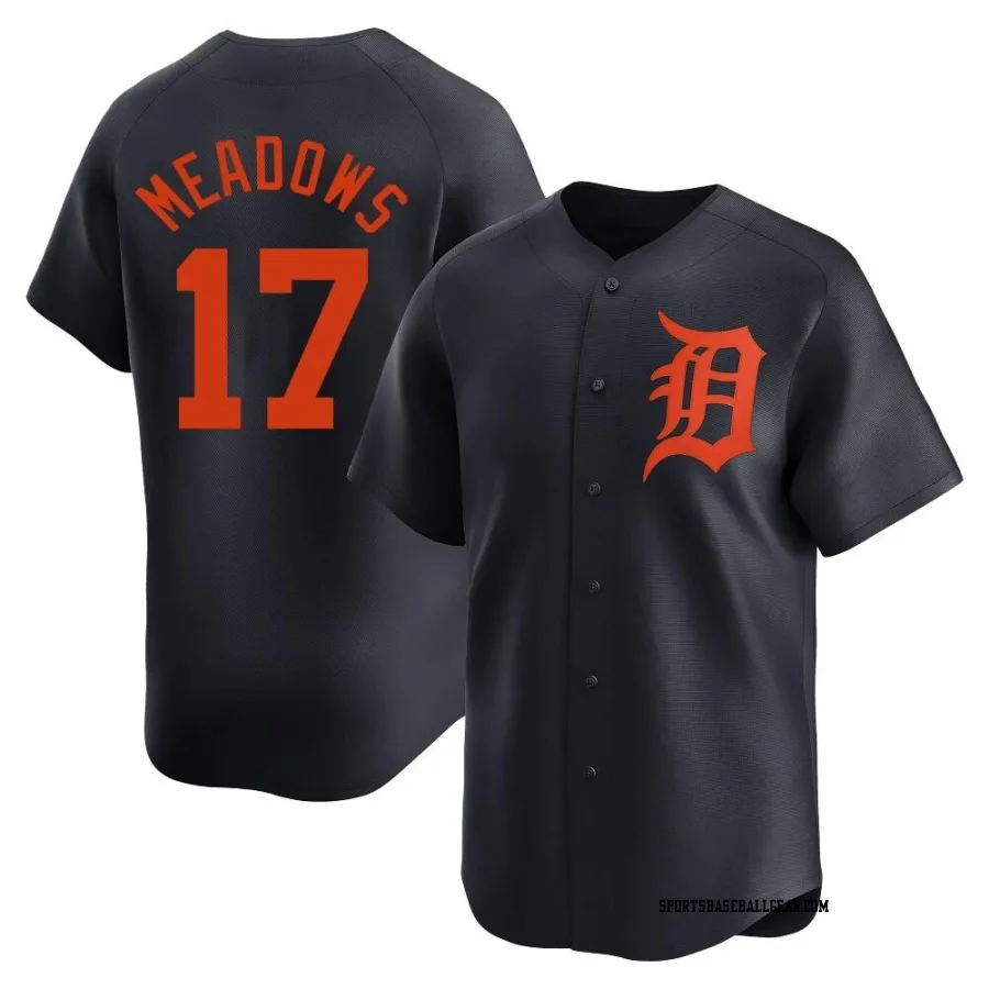 Austin Meadows Youth Detroit Tigers Navy Limited Alternate Jersey