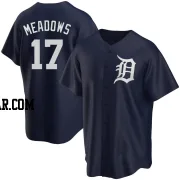 Austin Meadows Youth Detroit Tigers Navy Replica Alternate Jersey