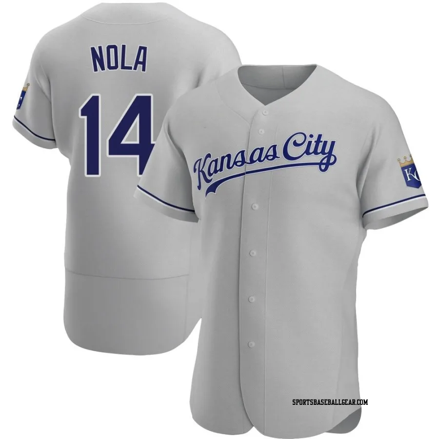 Austin Nola Men's Kansas City Royals Gray Authentic Road Jersey