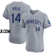 Austin Nola Men's Kansas City Royals Gray Elite Road Jersey