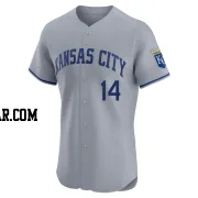 Austin Nola Men's Kansas City Royals Gray Elite Road Jersey