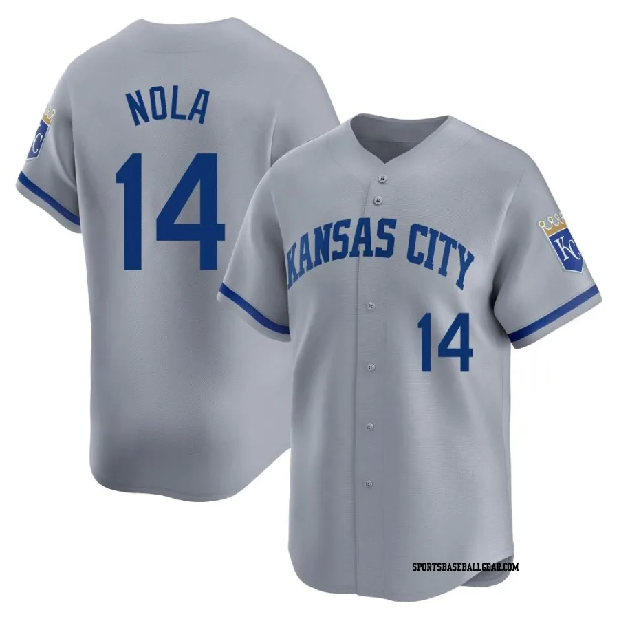 Austin Nola Men's Kansas City Royals Gray Limited Away Jersey