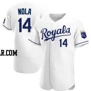 Austin Nola Men's Kansas City Royals White Authentic Home Jersey