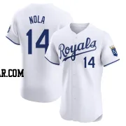 Austin Nola Men's Kansas City Royals White Elite Home Jersey