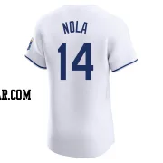 Austin Nola Men's Kansas City Royals White Elite Home Jersey