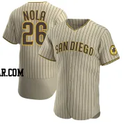 Austin Nola Men's San Diego Padres Tan/Brown Authentic Alternate Jersey