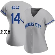 Austin Nola Women's Kansas City Royals Gray Authentic 2022 Road Jersey