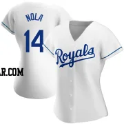 Austin Nola Women's Kansas City Royals White Authentic Home Jersey