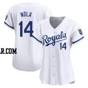 Austin Nola Women's Kansas City Royals White Limited Home Jersey